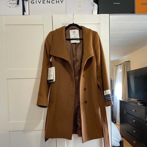 Aritzia Jackets & Blazers - NWT Aritzia Babaton Connor coat size S rich camel